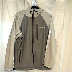 You can wear a Grunden rain jacket while fishing, boating, hiking, camping